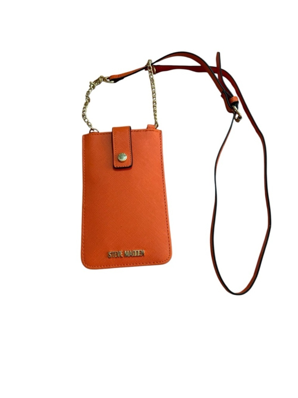 Steve Madden Orange Crossbody Phone Pouch